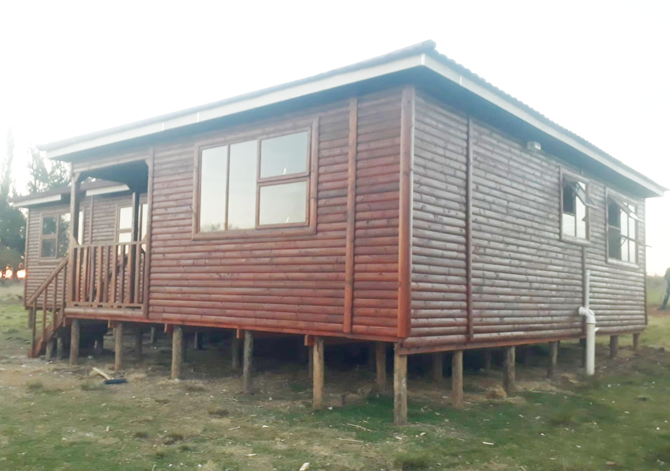 90m² Three Bedroom Log Cabin - JRK WENDYS & Timber Projects